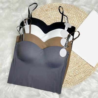 Summer Camisole for Women Crop Tops Summer Sexy All Match Casual Tops With Bra
