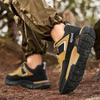 Men's Platform Non Slip Safety Boots Comfortable Trend Travel Shoes Outdoor Hiking Casual Shoes