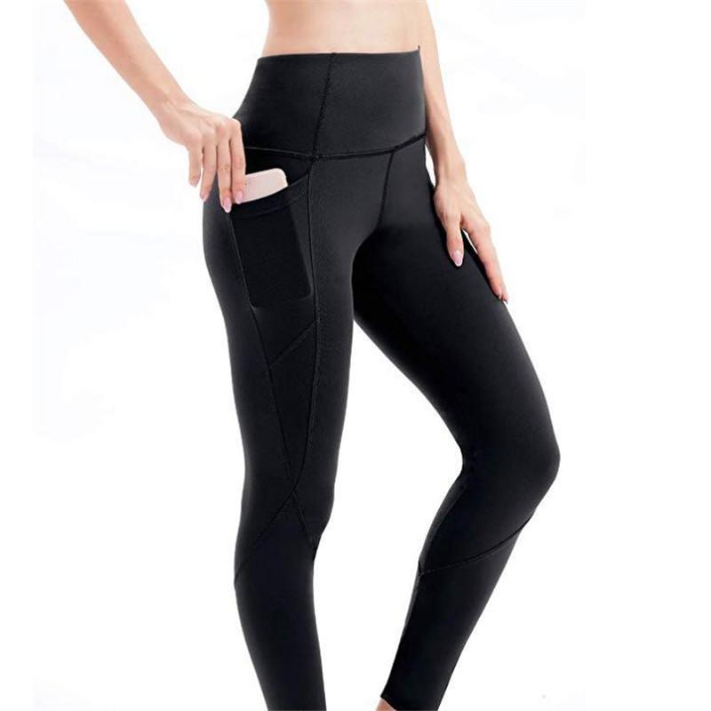 Nessaj Women Gym Leggings Sport Fitness 