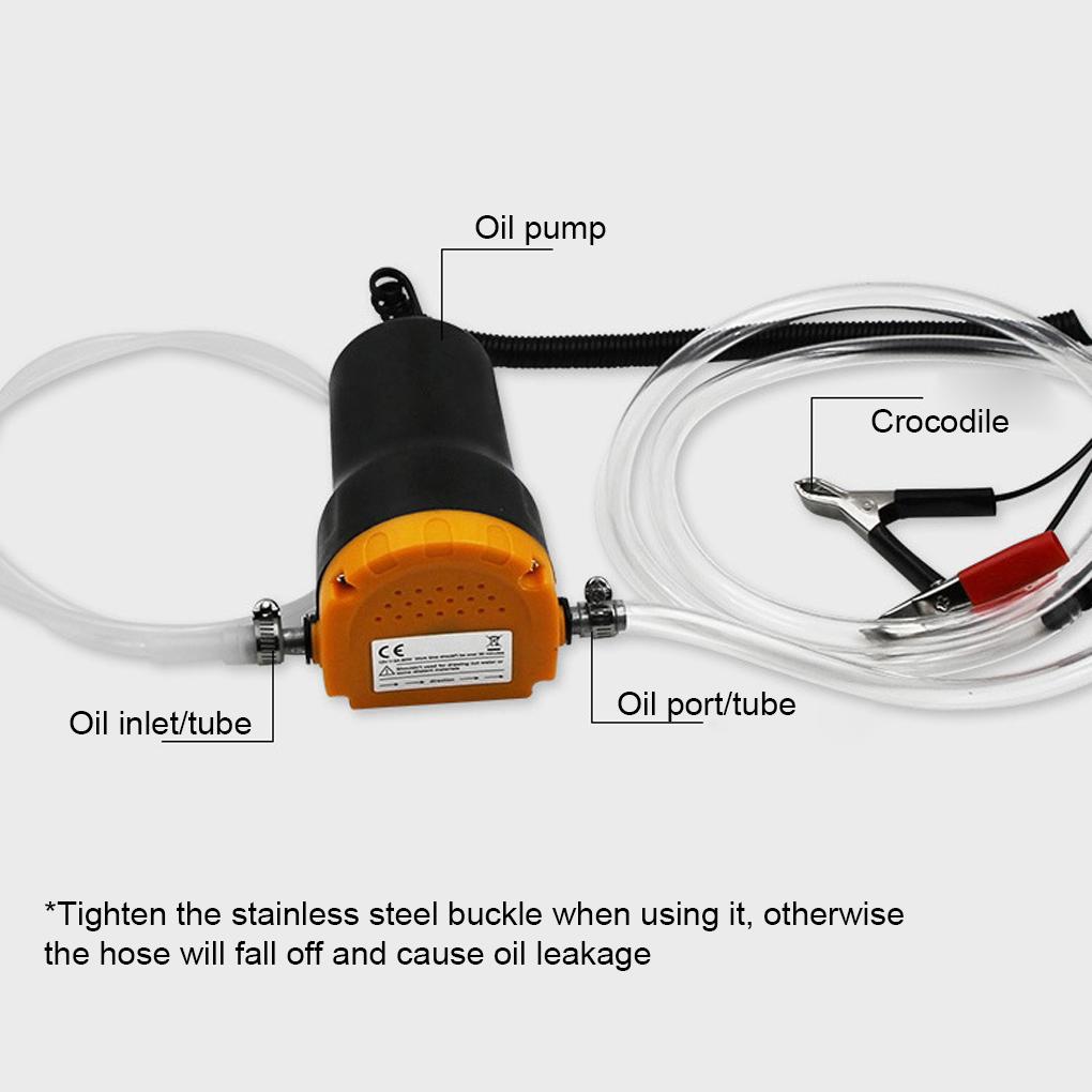 Practical Electric Car Oil Pump - Corrosion Resistant And Easy-to 12V24V Car Oil Pump Easy To