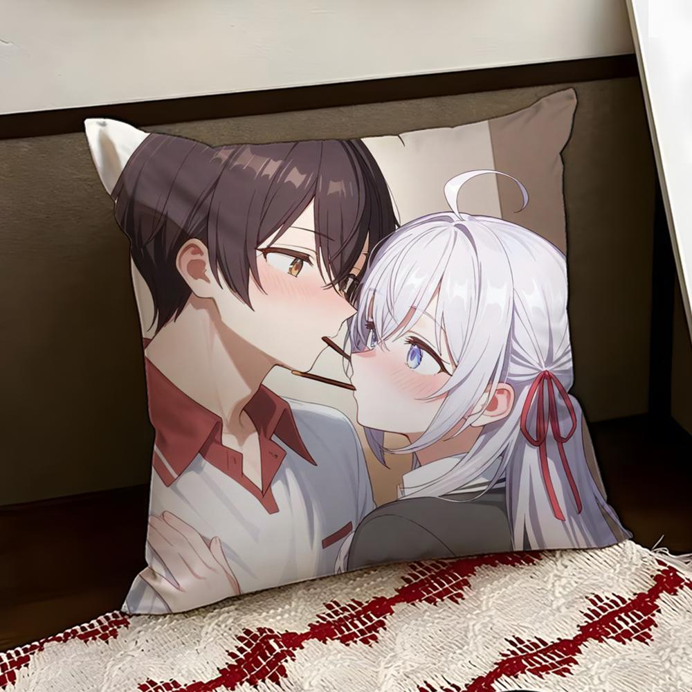 

AAlya Hides Feelings Cushion Cover Reversible Soft Durable Pillow Cover Home Car MultiScene Use for Daily Comfort 30X30cm