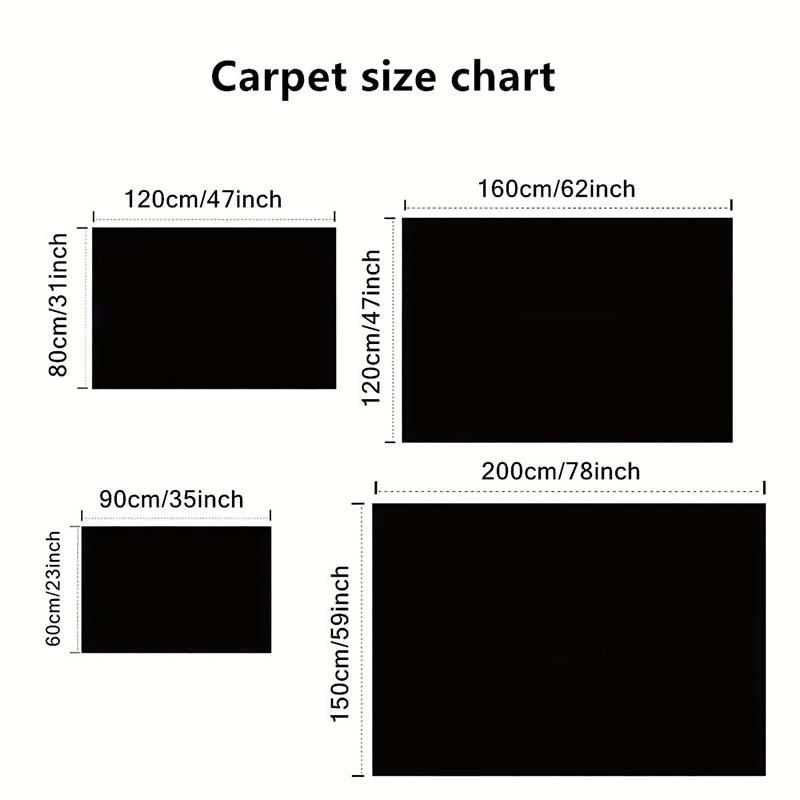 Tapis pour salon, chambre à coucher, maison, décoration de canapé, tapis de sol antidérapant pour enfants