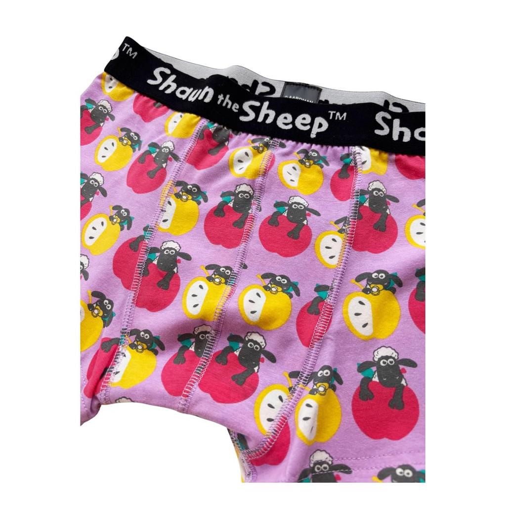 Small Planet Shaun the Sheep Men's Boxer Briefs, Fruit Design, Size M