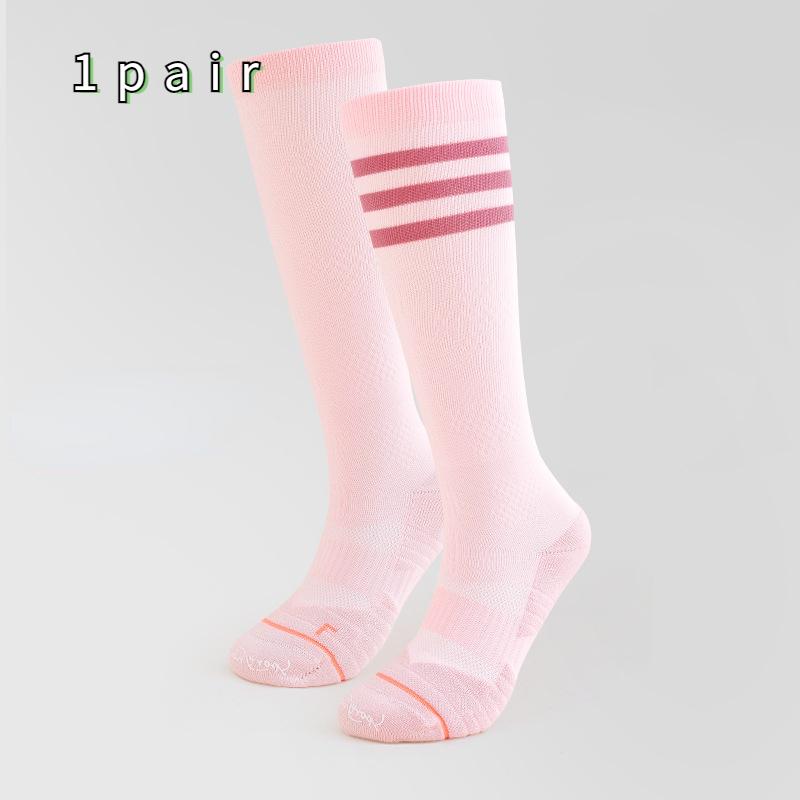 Chaussettes de sport à tube haut pour femme, taille 35-39, fines, pour marathon, course à pied, corde à sauter, été