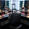 Rolling Cosmetic Case Heavy-Duty Makeup Trolley Removable for Travel