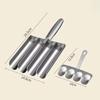 2/4 Meatball Making Tools Meatball Maker with Cutting Spade Multifunction Meatball Scoop Maker Stainless Steel Kitchen Manual