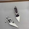 Fashion 2025 Hot Sale Slingbacks Women's High Heels Classics Pointed Toe Thin Heels Buckle Strap Pumps for Fashion Daily Office & Dress