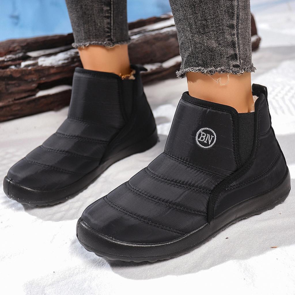 Winter cotton shoes casual cotton shoes thickened outdoor snow boots TEMU hair generation to keep warm
