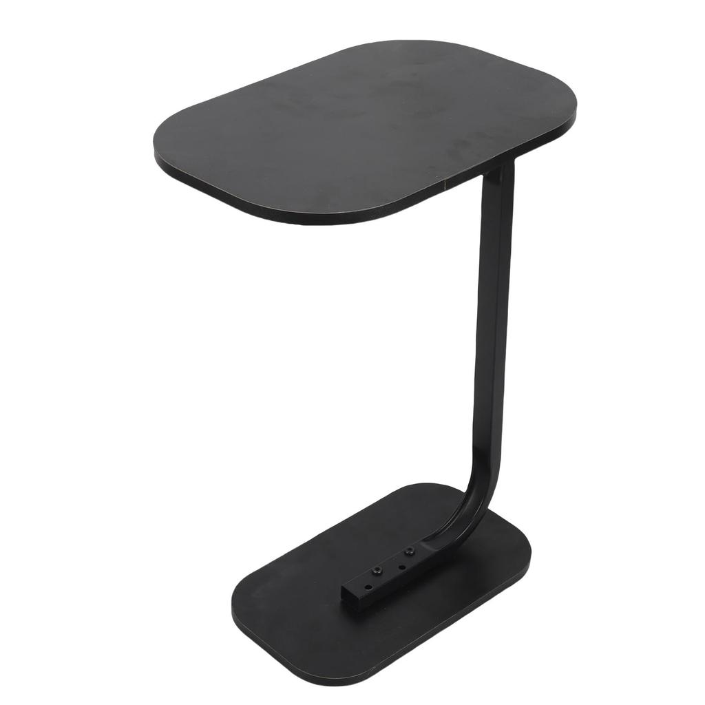 Sofa Side Table Space Saving MDF Tabletop Modern Sofa End Table with Carbon Steel Frame for Living Room Bedroom Balcony
