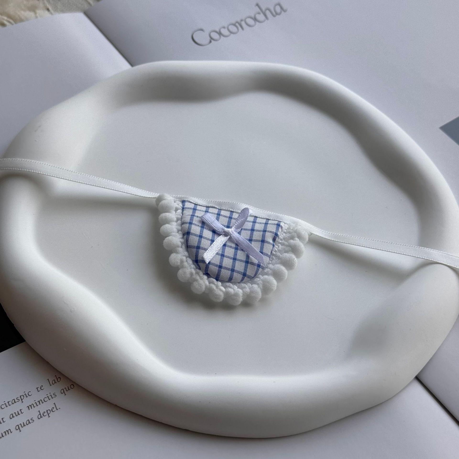 

Слюнявчик для питомца-куклы Лабубу - Самоироничный медвежонок, детские аксессуары Total Length 32cm