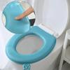 EVA Cushion Accessories Handheld Lift Toilet Seat Cover Thickened Four Seasons Universal Toilet Seat Cushion Paste Type Toilet