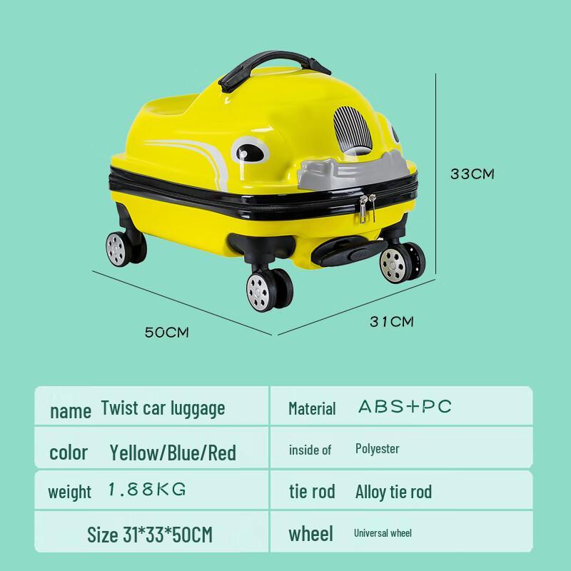 Игривый детский чемодан-каталка