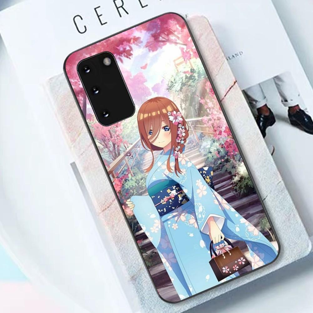 

Cartoon Characters Nakano Miku Phone Case For Samsung S 9 10 20 21 22 23 30 23 24 Plus Lite Ultra FE S10lite Fundas Samsung S30 Ultra 5G