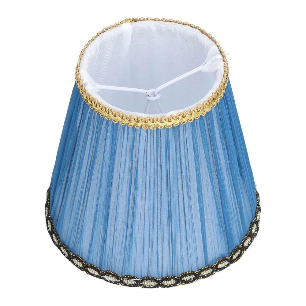 Wear‑resistant Table Lamp Cover E14 Bulb Chandelier Lampshade Safe Cloth Lamp Shade  Household