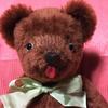 [USED] Dark brown teddy bear, handmade, bear