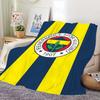 F-FenerbahceS Skicomfort teplá měkká domácí dětská pikniková deka vhodná do obývacího pokoje, kanceláře, na každodenní cestování, dárky