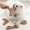 Dog Teething Toy Wood Plastic Bone Wear Resistant Bite Cleaning Teeth Alone Dog Undulator Pet Toy
