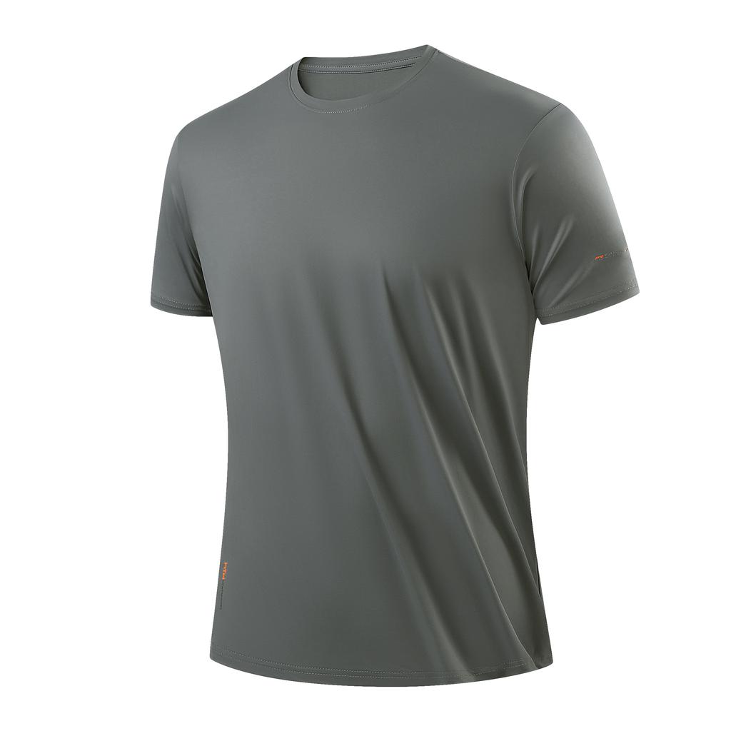 Quick Drying T-shirt Men's Outdoor Breathable Ice Silk Short Sleeved High Stretch Sports T-shirt