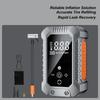 Wireless Car Air Pump Portable Air Compressor for Car Motorcycles Bicycle Electric Tire Inflator with LCD Digital Display