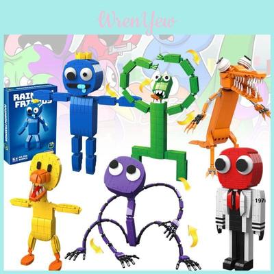 Rainbow Friends Building Blocks Set For Boys Featuring Colorful Monster Creatures In Abs Plastic With 200 To 400 Pieces For Endless Fun