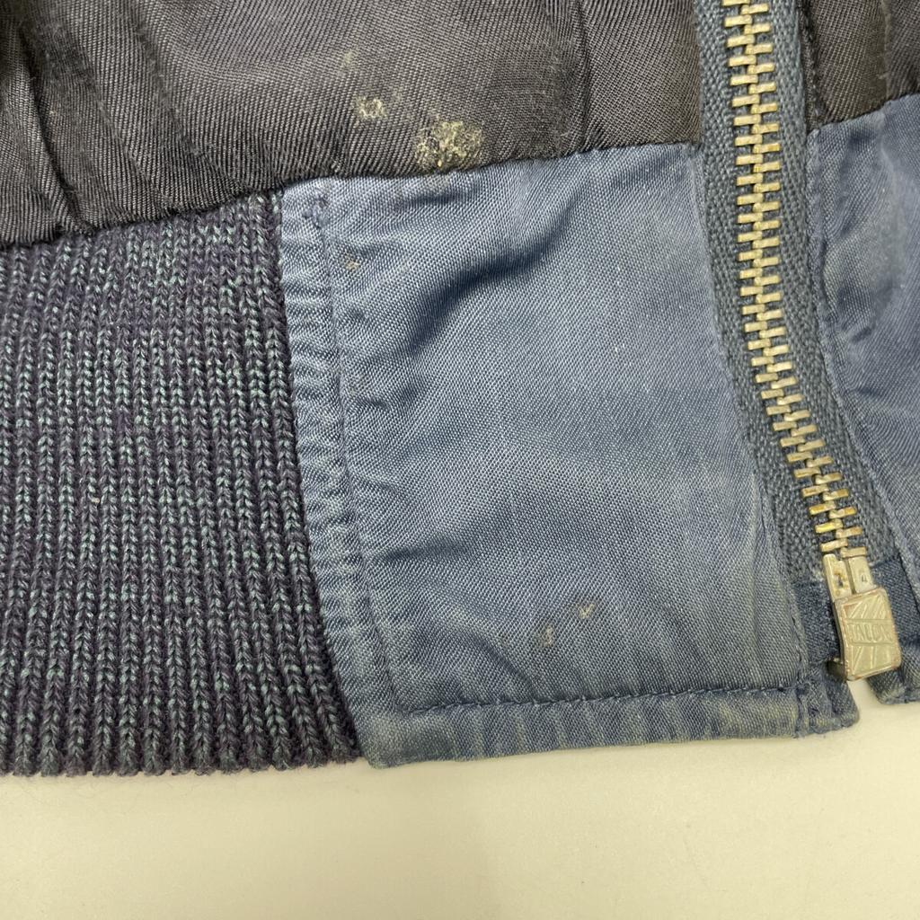 RRL Indigo Patch Embroidered Sateen Souvenir Jacket Jacket M khakiUsed