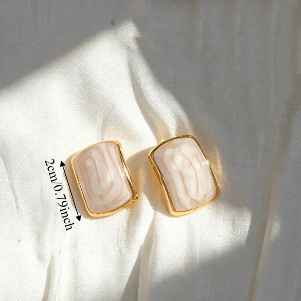 Luxus Design Ohrstecker Goldfarbe Perlenohrstecker Ohrstecker Geschenke für Frauen