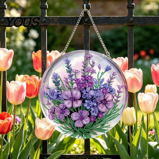 Bedroom Wall Decoration Kit DIY Rhinestone Door Sign Kit, Halloween Pumpkin Flower Animal Pattern Art Sign, Handmade Hanging Decor