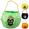 Halloween Basket Halloween Candy Basket With Handle Large Organizer Embroidered Holder Decor For Fall Home Party Easter Bathroom