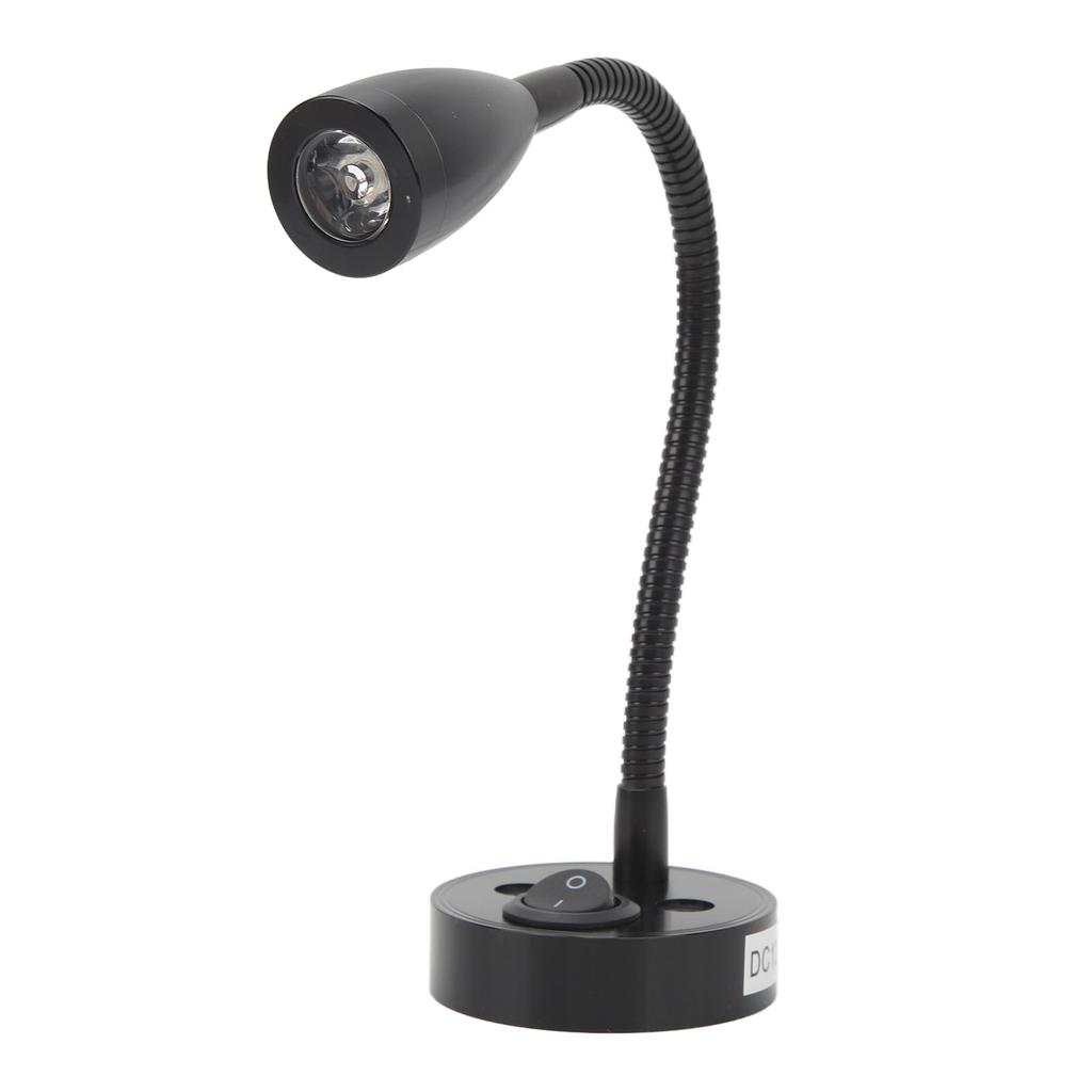 RV LED Bedside Light 360 Degree Flexible Goosneck Light for 12V to 24V Boat Truck Cars