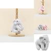 Soft And Cuddly Elephant Plush Doll Keychain Ideal Zoo Souvenir For Kids And Adults