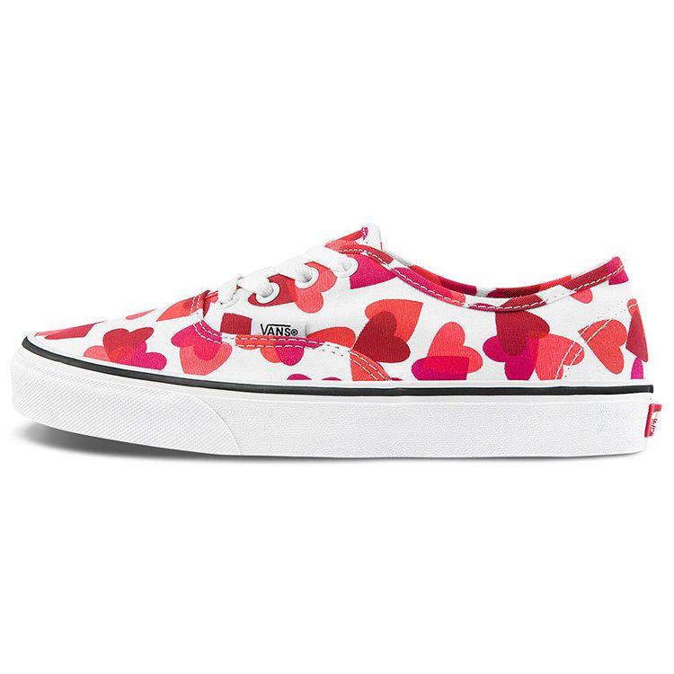 Vans Authentic Valentine Hearts Unisex Red White VN0A348A40Q 36.5
