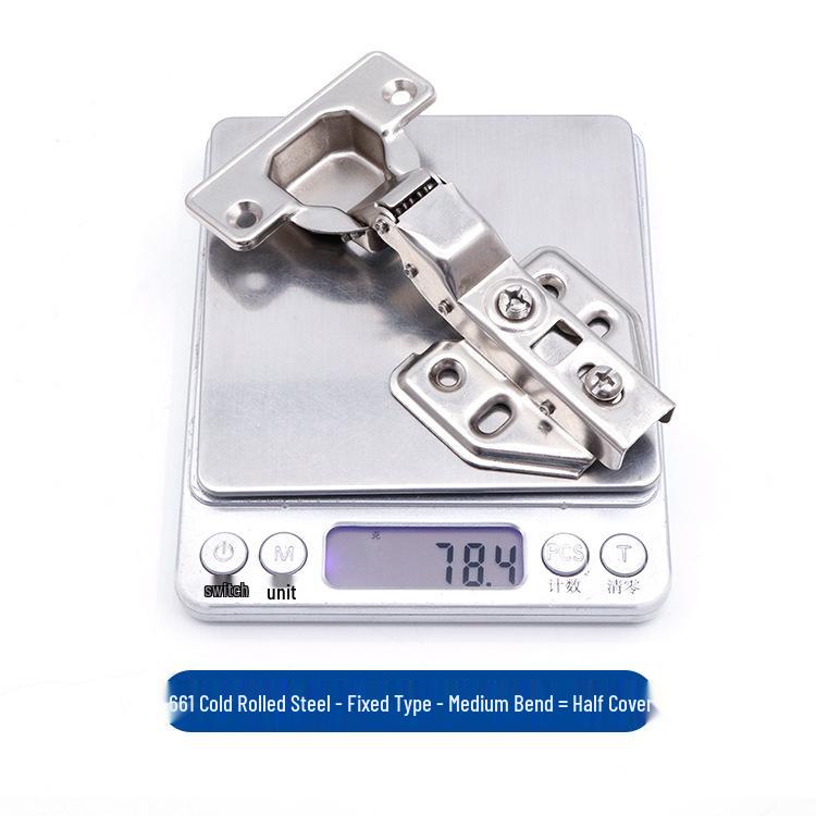 304 Stainless Steel Soft Close Hydraulic Cabinet Hinges - Thickened, Two-Stage Force for Furniture