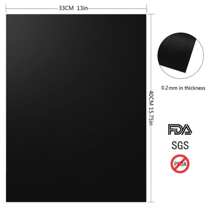 Grill Mat - XCSOURCE - HS910 - 5pcs - Non-stick - Reusable - PFOA-free