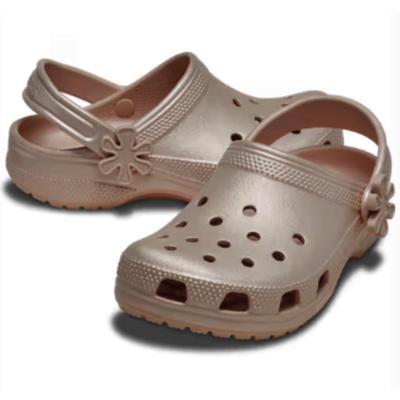 Classic Pearl Shine Clog Toddlers 212815 6ur