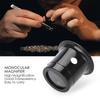 Portable Monocular Magnifier Magnifying Glass Watch Jewelry Repair Tools Loupe Lens (10X)
