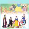 Enchanting Snow White And Seven Dwarfs Princess Figurine Set Perfect For Cake Decoration