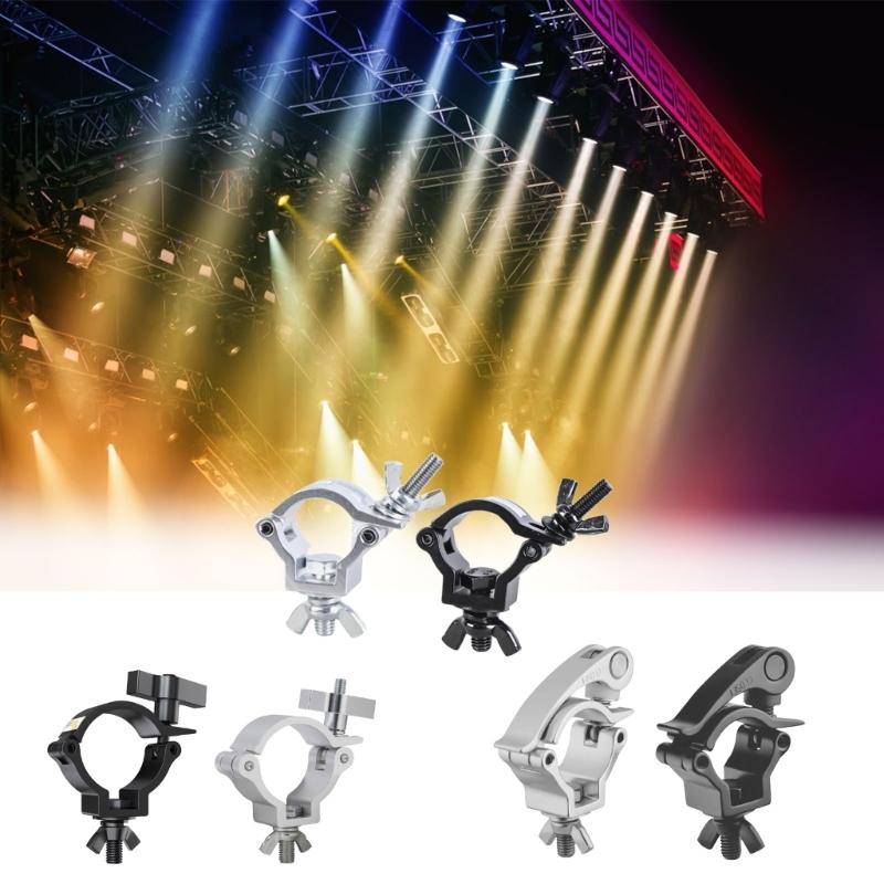 2pcs Light weight Stage Lighting Fixture Clamps Heavy Typt Construction for 32mm to 35mm Tube Mounting