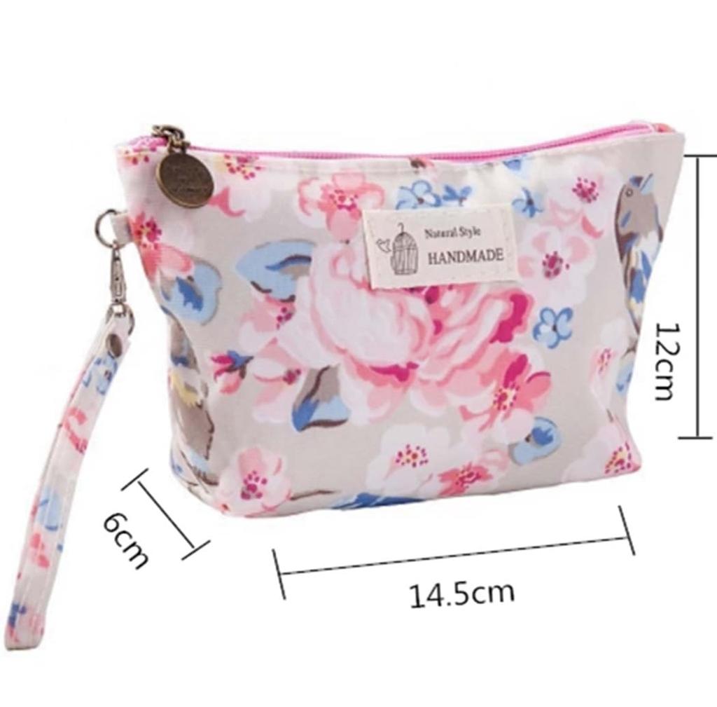 Tumecos Cosmetic Makeup Cosmetic Storage Multifunctional Vanity Makeup Cosmetic Box Pink 3 Bag, Pouch, Pouch, Pouch/Travel Pouch, Bag, -