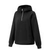 Li Ning Comfortable Simple Loose Casual Pullover Hoodie Women Hoodies Black AWDTA56-2