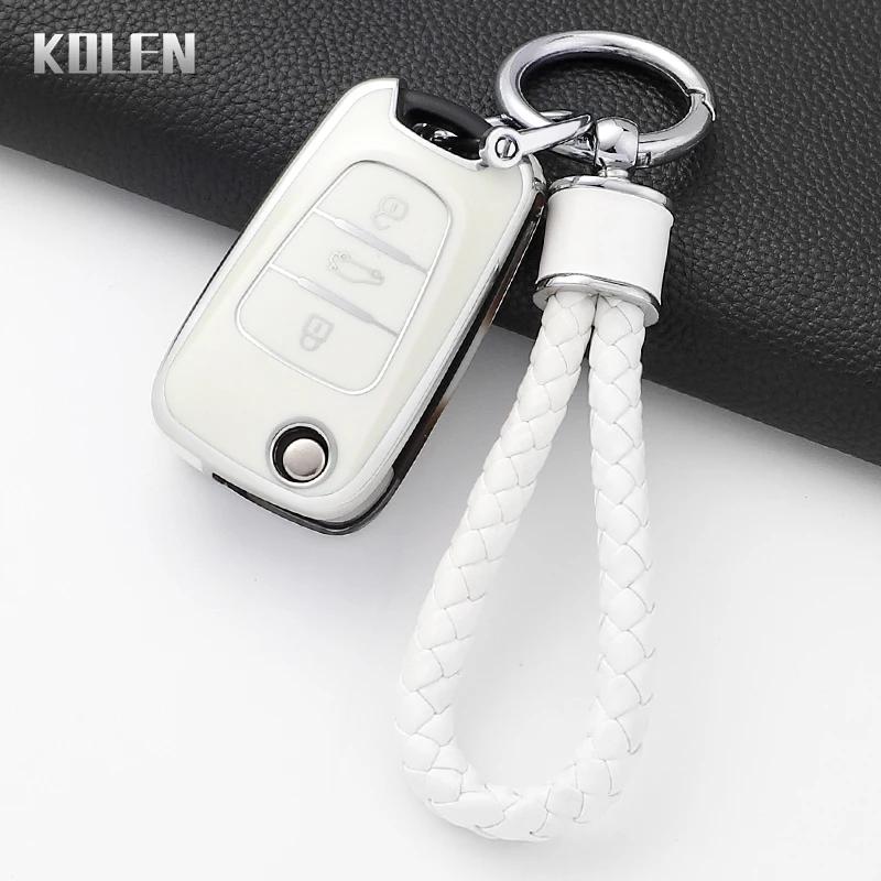 New Tpu Car Key Case Cover Fob For Hyundai I20 I30 Ix20 Ix25 Ix35 Elantra Accent For Kia Sportage Rio 3 Soul Optima Ceed K5 Bag