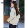 Women's Casual Cartoon Print Round Neck Sweatshirt