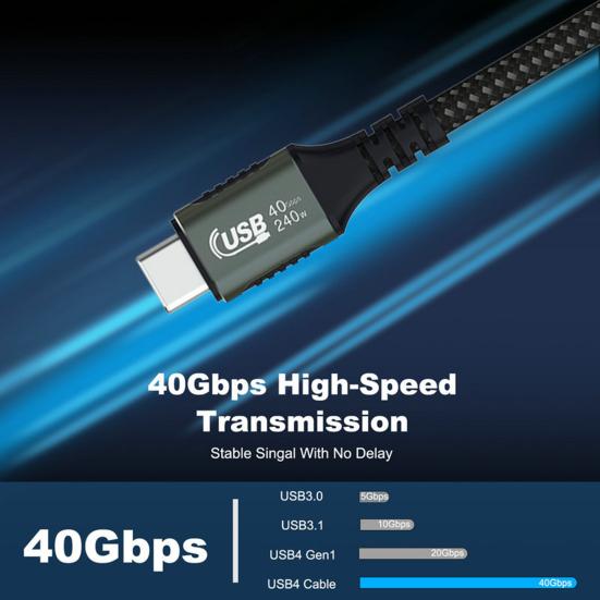 

Кабель для зарядки Yousheng Type-C мощностью 240 Вт, гибкий, 40 Гбит/с, кабель PD USB-C для быстрой зарядки, совместимый с 8K HD, видеокабель, аксессуары для телефонов Android