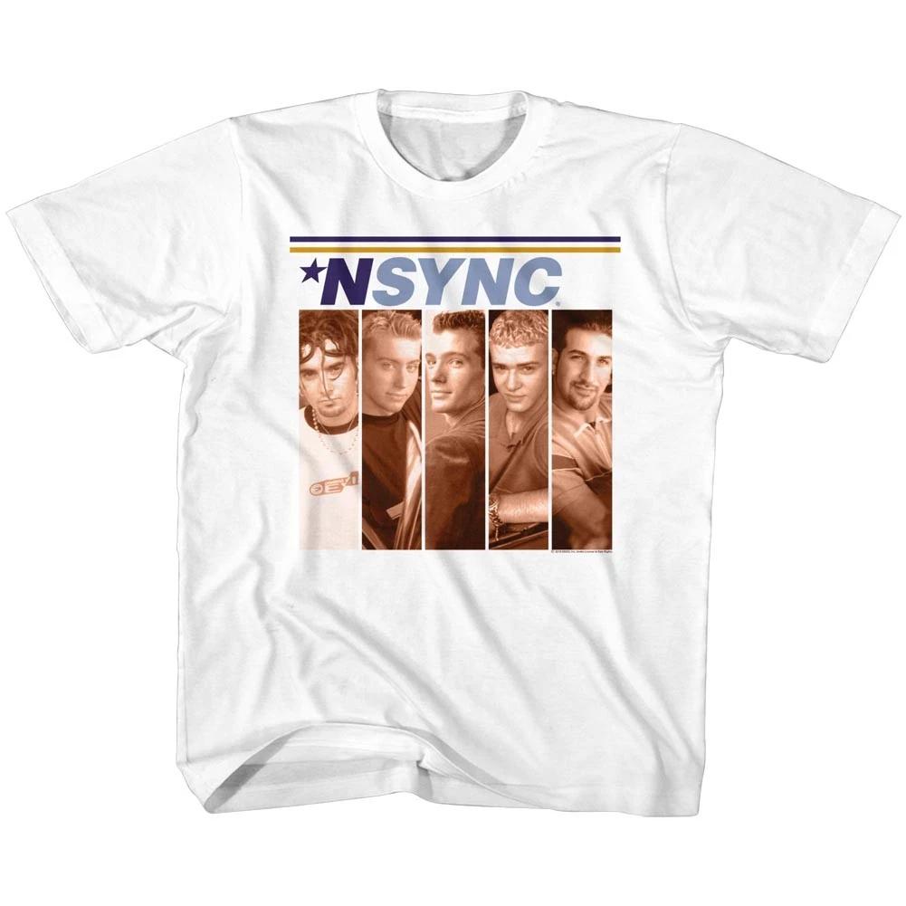 N-Sync Boy Band Individual Photos Youth T Shirt 2T-YXL Dance Pop Music S