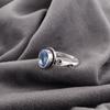 Tanzanite Handmade Gemstone Ring, 925 Solid Sterling Silver Ring Artisans Jewelry, Ring For Engagement Gift