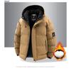 Casual Quilted Winter Jacket with Hood and Thermal Padding