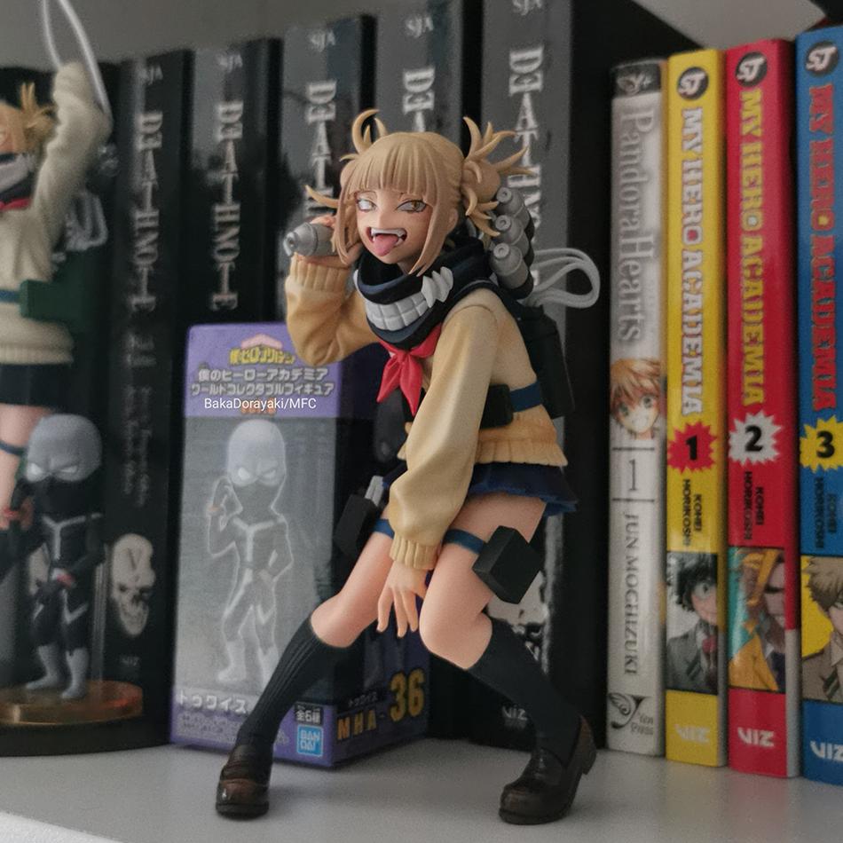 18cm Boku no Hero Academia Anime Figure Toga Himiko Action Figure Combat Stance Figurine PVC Collection Toys Birthday Gifts