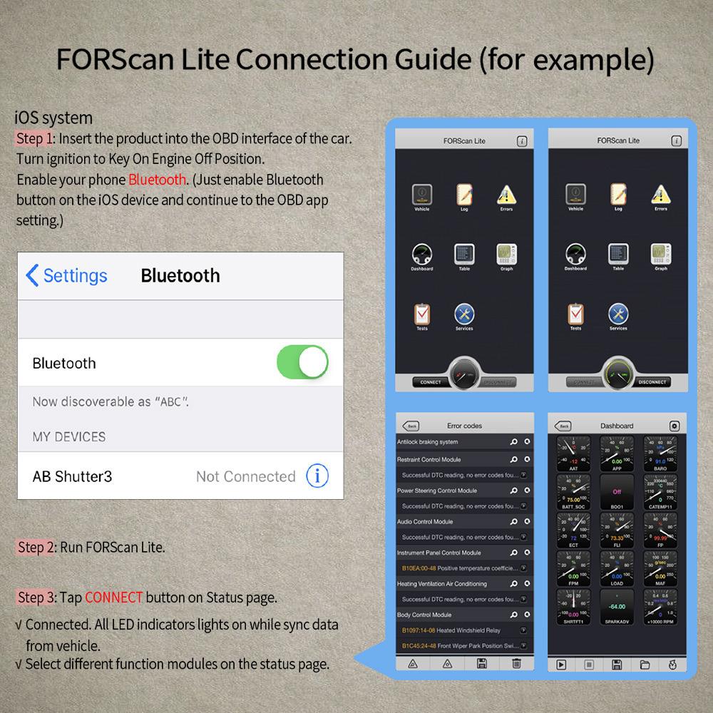 Bluetooth Uyumlu 4.0 WIFI vLinker FD+ V2.2 Araç Teşhis Aletleri Kod Okuyucu J2534 ELM327 OBD 2 Tarayıcı FORScan İçin