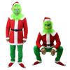Costum festiv pentru adulți Cum Grinch a furat Crăciunul pentru distracție cosplay de sărbători
