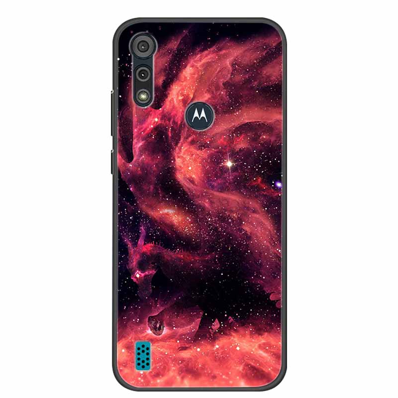 Phone Case for Motorola Moto E6i / E6s 2020 Shockproof Soft Silicone TPU Back Cover for Moto E6s 2020 E 6S 6i Cases Marble Print