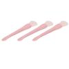 3pcs Double Head Mask Brush Flexible Soft Silicone DIY Face Mask Applicator for Mud Clay Mask Body Lotion